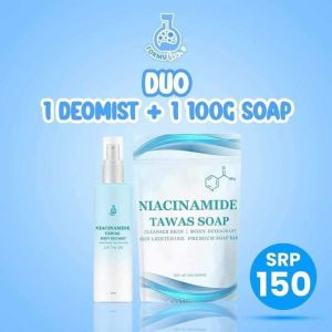 10pcs Naicinamide Tawas Soap minis 50g