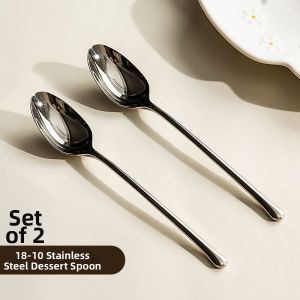 Food Grade 304 Stainless Steel Fruit Forks And Spoons