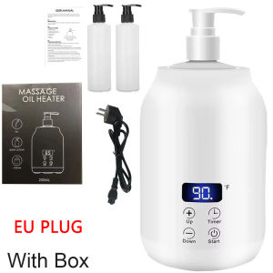 NEW Massage Oil Warmer Digital Lotion Cream Heater 2 Heat Modes Lotion Warmer Fast Heat Lotion Warmer LED Display with Timer