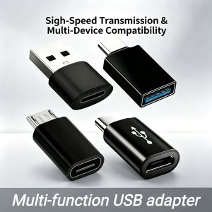 USB-C to C Adapter OTG Data Charging Converter Micro Female to C suitable for mobile phones PC computer OTG USB C conversion
