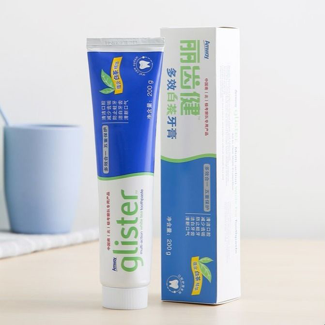 Amway Glister Toothpaste Multi-effect Fluoride Mint Flavor (200g ...