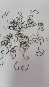 Combo 100 lưỡi câu cá lóc cá trê THÉP ĐEN (Rọng hình mài ốc)