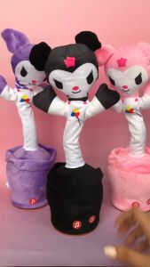 JLT Cute kuromi dancing and singing rechargeable cactus toy