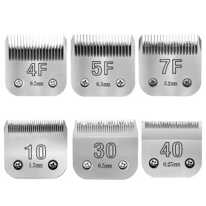 Shinon | 4F5F7F9#10#30#40# Professional Pet Dog Clipper Blade Fit For Most AndisOster A5Wahl KM Clippers Animals Clippers