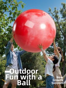 WEIBAI | Large Thickened Anti-Burst Bouncy Ball Inflatable Toy