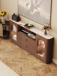 Vintage Thin TV Stand Cabinet