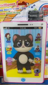 (TIẾNG VIỆT CÓ CLIP) Đồ chơi ipad điện thoại mèo tom thông minh biết kể chuyện làm thơ có nhạc