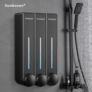 Wall Mounted Soap Dispenser Bathroom Handwash Shampoo Lotion Bottle