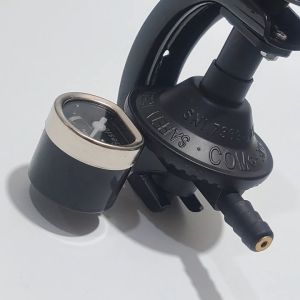 PAKET SELANG DAN REGULATOR KOMPOR ANTI BOCOR DESTEC METER DAN NON METER SELANG 3 LAPIS MERAH 500 PSI