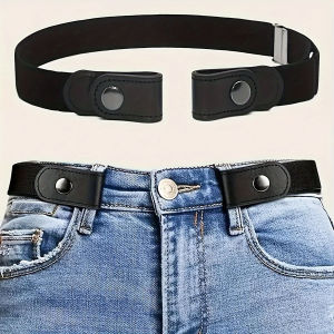 1 PCS Invisible Elastic Band Suitable for Both Men and Women Comfortable Waist Belt Jeans Pants Outdoor Decorative Waist Belt