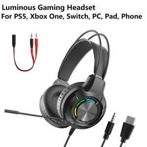 SY-G45 Gaming Headset Noise Reduction Over-The-Ear Waterproof Portable Audio Plastic Material for Gaming Enthusiasts