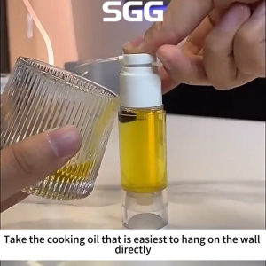 (HOME+) SGG Refillable Travel Vacuum Spray & Lotion Pump Dispenser Bottles
