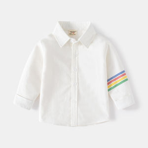 Cotton Comfortable Children Long Sleeve Shirt