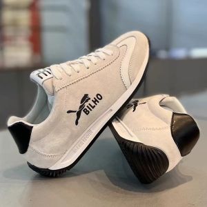 Mens Fashionable Retro Sport Casual Shoes 2025 Autumn Winter All-Match Warmth Lined Agan De Xin Shoes Comfortable Low Top