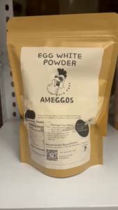 Ameggos Premium Egg White Protein Powder Cooking Essential Seasoning Ingredient ( 250g 250 grams ) | EC Universal