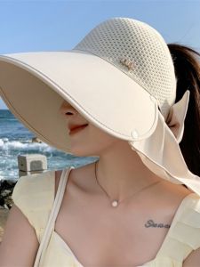 Sun Protection Visor Hat for Women Beach Travel