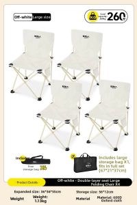 The Primitive | Outdoor Folding Camping Fishing Chair with Backrest