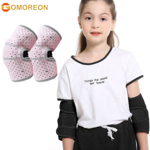 1Pair Kids/Youth Elbow Pads Guards Protective for Multi Sports Skateboarding Roller Skating Cycling Biking