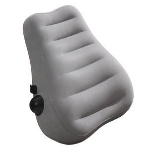 ETRAVEL | Inflatable Portable Lumbar Support Pillow For Long Flights and Train Rides
