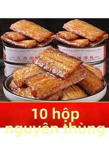 Thức Ăn Đóng Hộp Cá Nục Cay Sẵn Ăn cho Bữa Nhậu hoặc Món Khai Vị