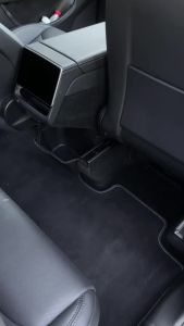 Hộp Đựng Đồ Phía Sau Xe Tesla Model Y Juniper 2025 Khay Đựng Đồ ABS Phụ Kiện Xe Hơi Chống Thấm Nước Chịu Áp Lực Đựng Ô