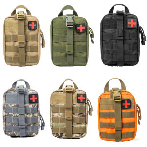 Portable Tactical First Aid Kit: Essential Survival Tools for Hiking, Home, and Travel