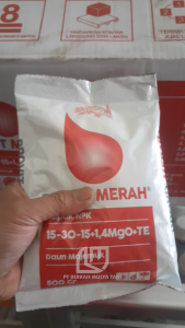 Pupuk Daun Provit Merah Meroke Kemasan 500 Gram Original Pabrik