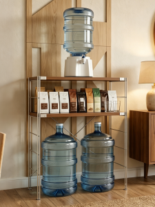 AMU·PIGGY | Vintage Style Water Dispenser Shelf