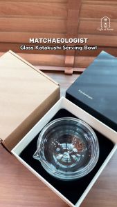 MATCHAEOLOGIST Glass Katakuchi Serving Bowl ถ้วยตีมัทฉะ ขนาด 500 ml