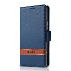 szhaiyu | Luxury Business Flip Card Slot Leather Phone Case for Samsung Galaxy Z Fold 8 7 6 5 4 3 Fold8 Ultra Shockproof Book Stand Cover