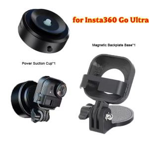 Insta360 GO ถ้วยไฟฟ้าดูดรถยนต์แบบพิเศษเคสกรอบกันกระแทกแอคชั่นกล้องแม่เหล็กตัวยึดป้องกันการตกหล่นอุปกรณ์เสริมป้องกัน