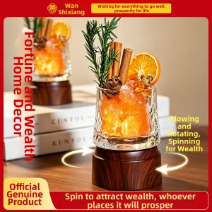 WANSHIXIANG | Feng Shui Natural Cinnamon Coarse Salt Decorative Object