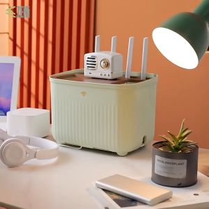 ZENi Wifi Router Management Box | Cable Storage Box For Wifi Modem Router and Socket Extension