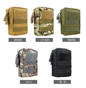 Portable Travel Canvas Utility Bag Small Pack Organizer Tactical Bag Carry-On Fishing Bag Outdoor Camping Hiking Waist Bag
