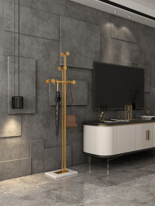 Italian Luxury Marble Metal Coat Rack
