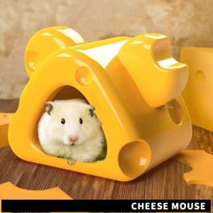 Ceramic Hamster Nest Cool Summer Sleeping Room Ice House Landscape Supplies Golden Retriever Bear Small Nest Hideout House