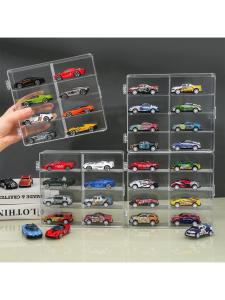 Hộp Trưng Bày Mô Hình Xe Hơi Trong Suốt Ngăn Cách Giá Để Đồ Chơi Ô Tô Giá Đỡ Trưng Bày Mô Hình