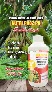 Phân bón hỗn hợp PK Nutri Phoz PK 0-40-48 | Chuyên gia tạo mầm - Chai 500ml