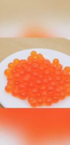 20pcs/Bag Imitation Caviar PVC Home Decor Home Miniature Food Decor Miniatur Sushi Ramen Handmade Accessories DIY Décor