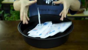 TRENY Instant Cloth Beg Ice Pack Bag Self-Absorbent Repeated Use Express Refrigerated Fresh-keeping Ais Beg 自吸水冰袋