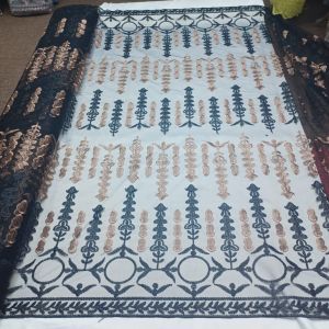 Promo! Kain tulle kebaya kombinasi warna etnik tuton Sabto
