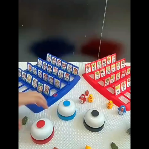 Set of Assorted Colors Modern Metal Hand Bell - No Electricity Needed Call Bell for Classroom Kitchen Restaurant Bar Table Games Pet Training Interactive Fun