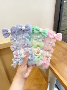 Bow Hair Clips Flower Baby Princess Childrens Hair Accessories