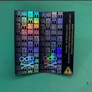 Jaka Custom - Skin Stiker Wrap Baterai 18650 Motif Odebe Hologram Full Desain Untuk Melindungxi Dan Mempercantik Baterai 18650 -  Wrap Battery 18650 ODB Full Motif