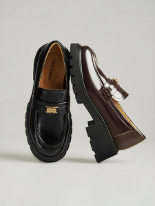 Teenmix | Platform Height-Increasing Leather Shoes