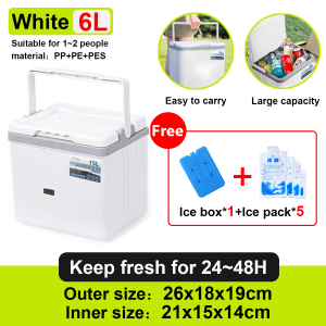 🔥Refrigerate for 48 hours🔥 5/15/25L Cooler Box Outdoor Insulated Cooler Box Camping Ice Box