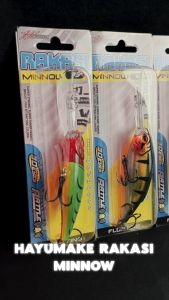 Umpan Pancing Minnow Casting Trolling | Hayumake RAKASI Floating Lure