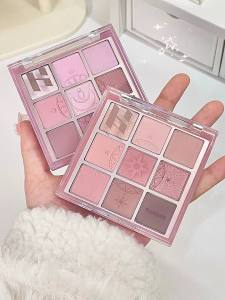 9-Color Eyeshadow Palette Matte & Shimmer