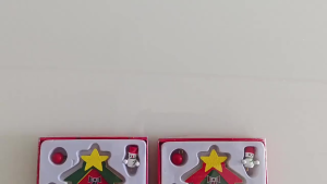 Cây thông noel DIY trang trí bàn làm việc góc học tập