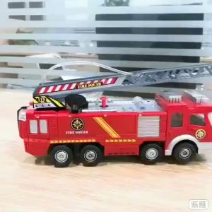 732 Fire Truck Fireboat Water Shooting Light and Sound Toy